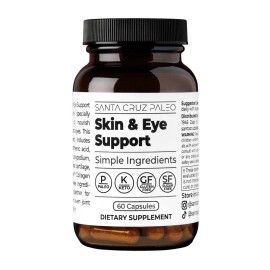 Skin and Eye Support Capsules with Antioxidants and Vitamins for Healthy Skin, Eye Health, and Overall Wellness, Daily Dietary Supplement