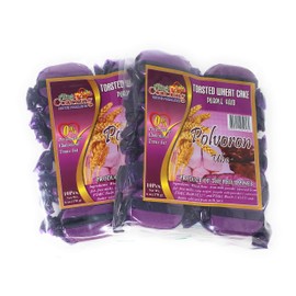 Aling Conching Native Products - Toasted Wheat Cake, Purple Yam Flacor (Polvoron Ube), 10pcs, 6oz (170g) (2)