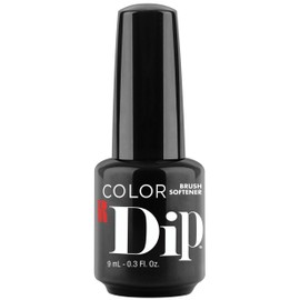 RC Red Carpet Manicure Color Dip - Essential Professional Solution to Clean & Restore Nail Brush Bristles, Maintains Softness for Dip Powder Application. (Brush Softener, 0.3 fl oz)