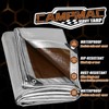 CAMPMAC Tarps Heavy Duty Waterproof 12x20 Ft, 10 Mil Thick,