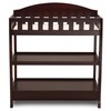 Delta Children Infant Changing Table with Pad, Espresso Cherry