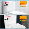 Boltigen Universal Front Mount Toilet Handle, Toilet Trip Lever Handle
