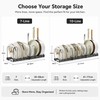 Adjustable Pot Rack Organizer for Kitchen – Multi-Layer Cookware Storage