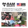 RAM MOUNTS Arm Double Snap Link Ball Short RAP-SBA-RRU
