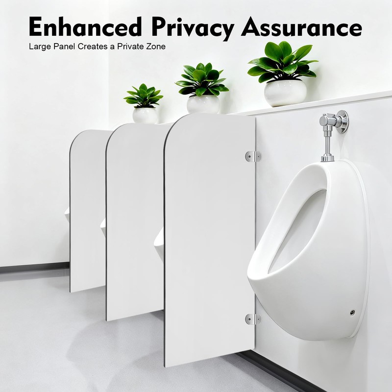 BANLICALI Urinal Partition, 15.7"W x 35.43"H Urinal Screen Toilet Partition