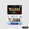 Card Stickers - Mexico Placas (Mexican License Plate) - For