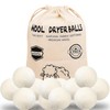 12 Stück Trocknerbälle für Wäschetrockner, 1,2 zoll/3cm Trocknerbälle für Daunenjacken