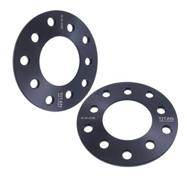 2pc 1/4" Billet Wheel Spacers | 5x5 or 5x127 Bolt Pattern | .25" Thick | Fits Chevy Fits GMC 5 Lug Trucks