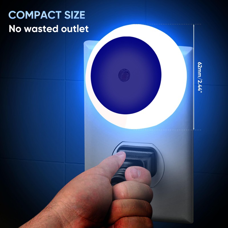 Zlylefun LED Night Lights, Plug into Wall Night Light Lamp
