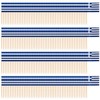 200 Pieces Greek Flag Picks, Paper Flag Toothpicks, Mini Flag