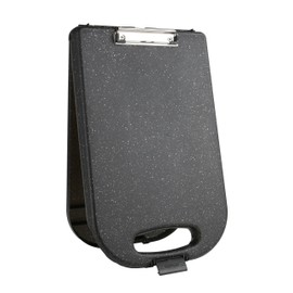 Dexas Clipcase 2 Storage Clipboard with Rounded Handle, Midnight. Organize in Style for Home, School, Work, or Trades! Ideal for Teachers, Nurses, Students, Homeschooling, and Beyond.