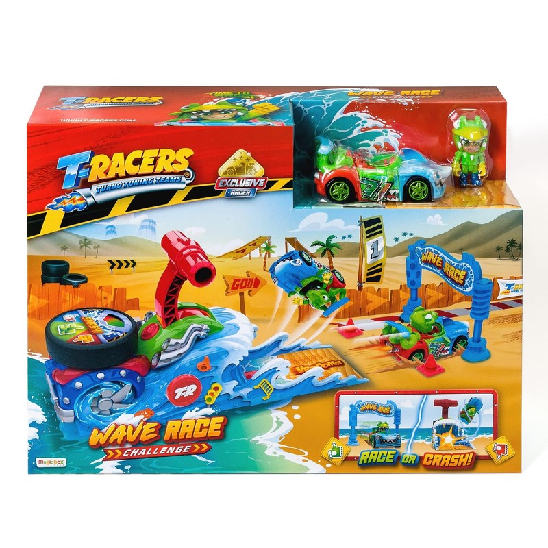 T-Racers Playset Wave Race