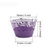 50x Music Notes Cupcake Topper Wrappers Lace Birthday Party Musical