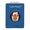 Cute-Patch Anatomical Tooth Dental Nerve Embroidered iron on Patch Dentist