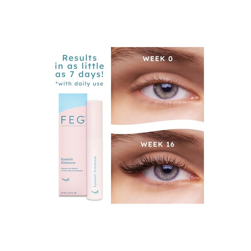 FEG Suero de Crecimiento de Pestañas y Cejas Eyelash and