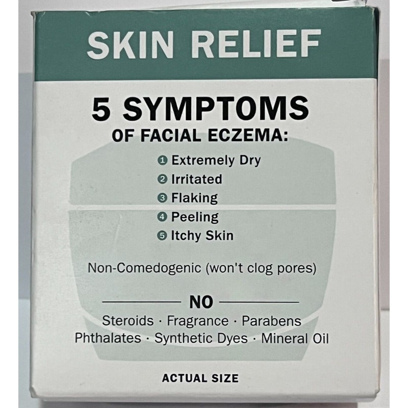 Olay Sensitive Skin Relief Eczema Therapy Cream Colloidal Oatmeal FRAGRANCE