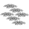 6Pcs Shoe Clips All Match Boots Buckle Uppers Wedding Party