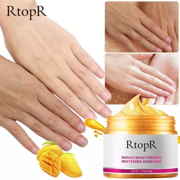 Rtopr Moisturizing Hand Wax Whitening Skin Mask Repair Exfoliating Smooth