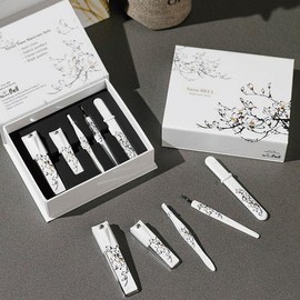 [JHL70RU4_51JD] Silver Nano Nail Clipper 5-Piece Set BN-504 / [JHL70RU4_51JD]은나노 손톱깎이 5종 세트 BN-504