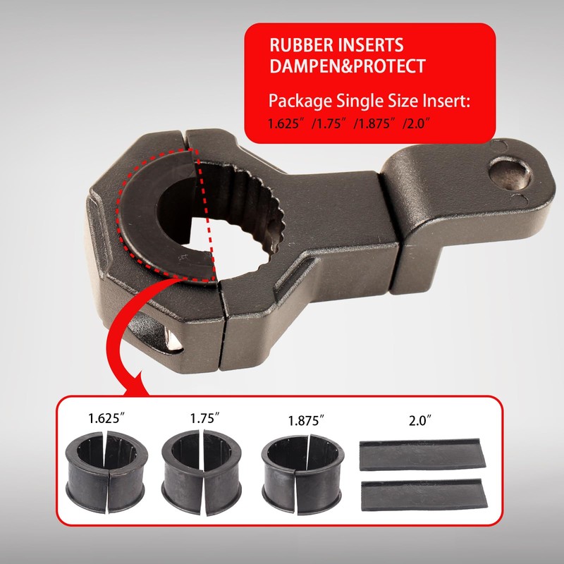 HOUSE TUNING Roll Bar Clamp 1.625inch 1.75inch 1.875inch 2.0inch Universal