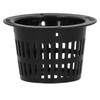 50PCS Planting Basket Mesh Pot Round Plant Grow Hydroponic Containers