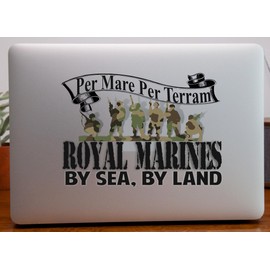 Chaos Inc Royal Marines Motto Sticker