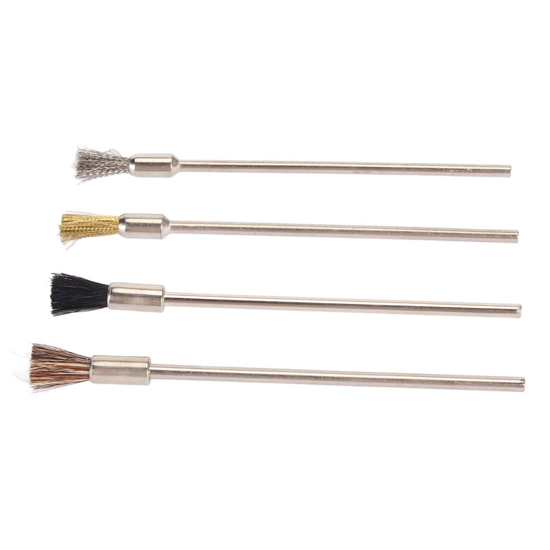 4pcs Watch Cleaning Wire Brush Watch Polishing Multi Functional Rust