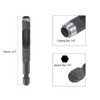 sourcing map 4pcs Leather Hollow Punch Hex Shank for Drills,1/4"