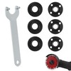 7 Pcs Angle Grinder Wrench Nuts Flange, 140mm Grinders Spanner