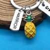 Ximalun IVF Support Gifts IVF Pineapple Gifts Keyring Great Things