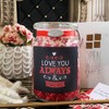 KindNotes Glass Keepsake Gift Jar with DAD Messages (Child to