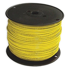 12 Gauge THHN Stranded Copper Wire (500, Yellow)