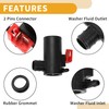 Partuto Windscreen Washer Pump No.MB848901 - Front Windshield Washer Motor