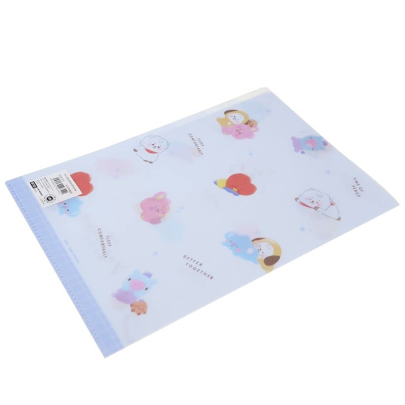 Kamio Japan 5 Index A4 Clear File, Made in Japan