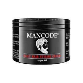 Mancode Hair Styling Cream Daily Hair Styling Cream for Men Soft Smooth Glossy Hair Nourishes 100 gm (Pack of 1)