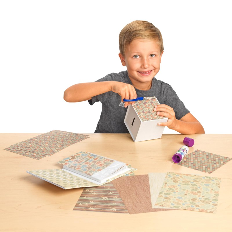 Colorations Natural Tones Printed Paper - 100 Sheets