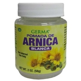 Arnica White Ointment 2oz Bruises Cramps Arthritis. Pomada Blanca (Pack of 3)