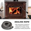 BSITSSS Stove Rope, Length 4m x Width 8mm Heat Resistant
