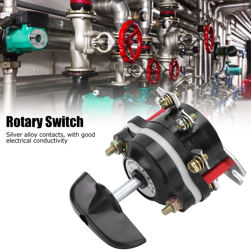 4Pcs Universal Rotary Switch Reverse Combination Switches HZ10D-10/3 220-380V 10A