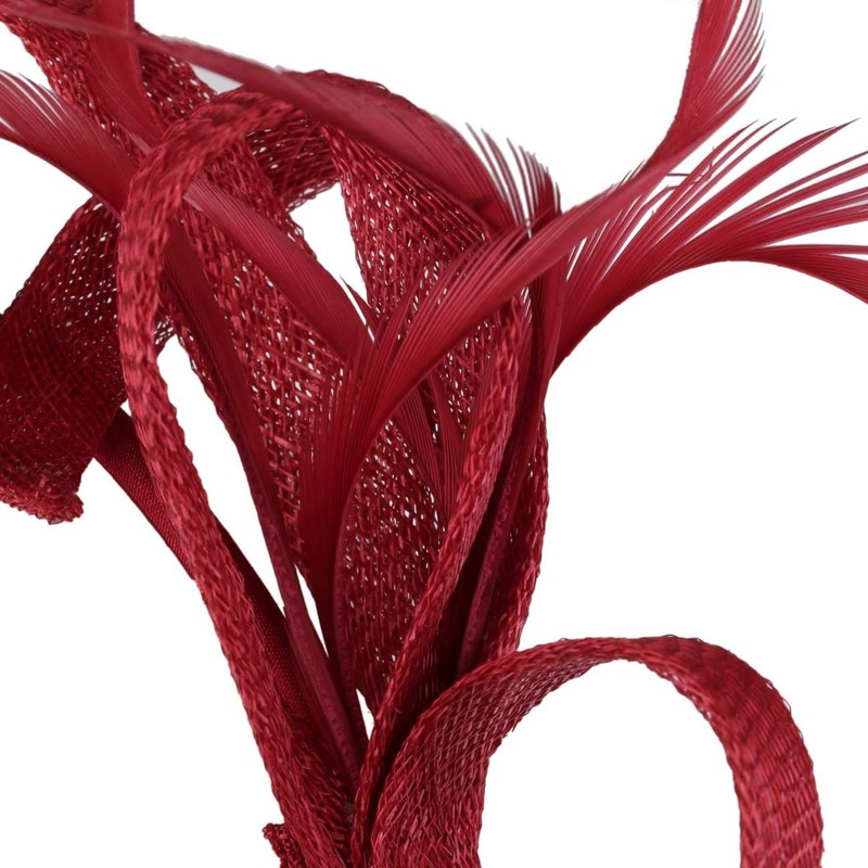 Seeberger Alice band pastel grey, red