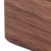 Ring Box Walnut Magnetic Cover Inlay Fleece Portable Wooden Wedding