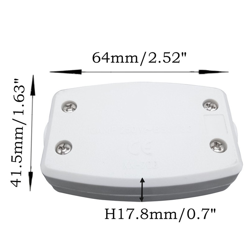 BlueXP 2 Pack Cable Connector 3 Terminals Flex Connector Use