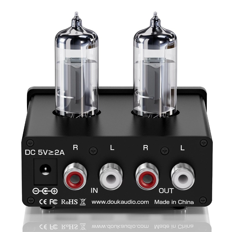 Nobsound Mini HiFi Tube Preamp: Class A Stereo Audio Preamplifier