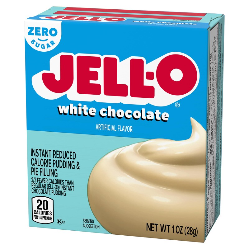 Jell-o Sugar-free Instant Pudding & Pie Filling, White Chocolate,1 Ounce