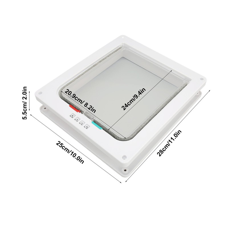 Cat Flap Door Controllable Access Reduce Noise Windproof Universal Interior