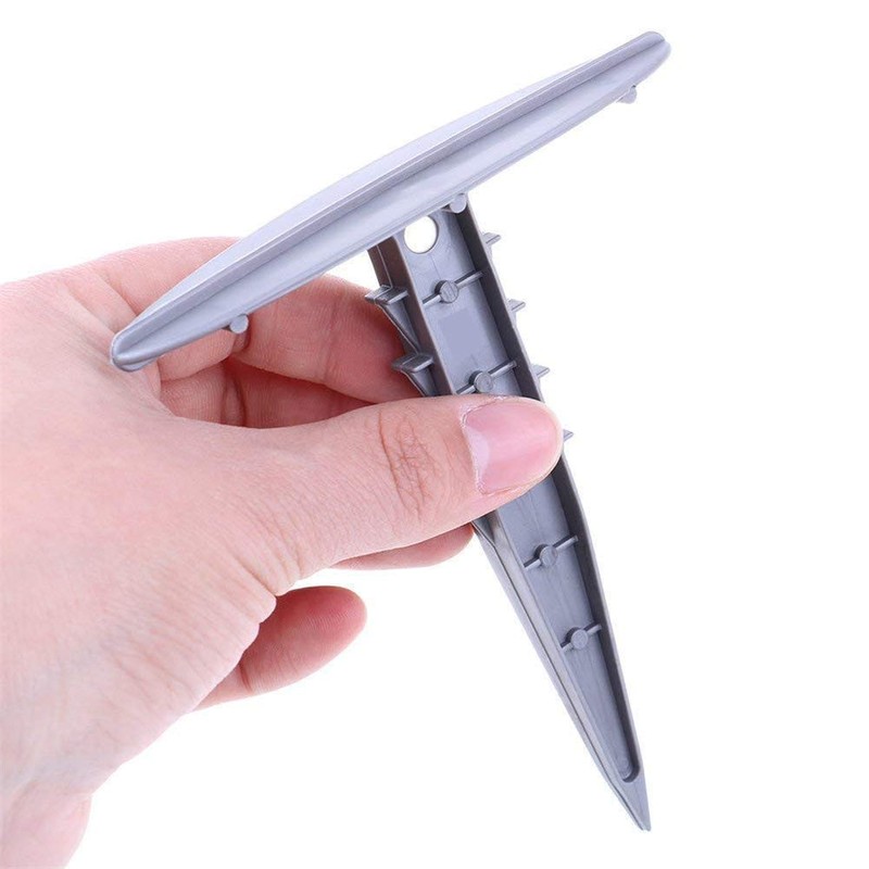 CENPEK 12Pcs Plastic Garden Securing Pegs Tool Large Nail Head