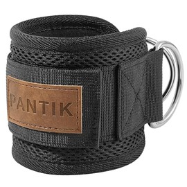 PANTIK Ankle straps for Cable Machine Attachments, Resistance Band for Kickbacks, Glute Workouts, Leg Extensions, Curls, and Hip Abductors for Men and Women