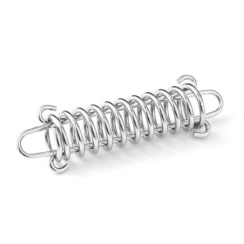 Ubric 4Pcs Stainless Steel Tension Springs Kit Suitable for Camping