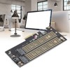 Pcie M.2 Adapter B&amp;M Key NVMe SSD Expansion Card for