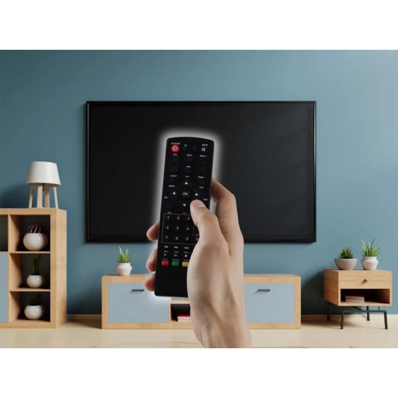 Control Remoto Para Decodificador Qfx Ce-qd5
